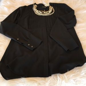 Black J. Crew Blouse